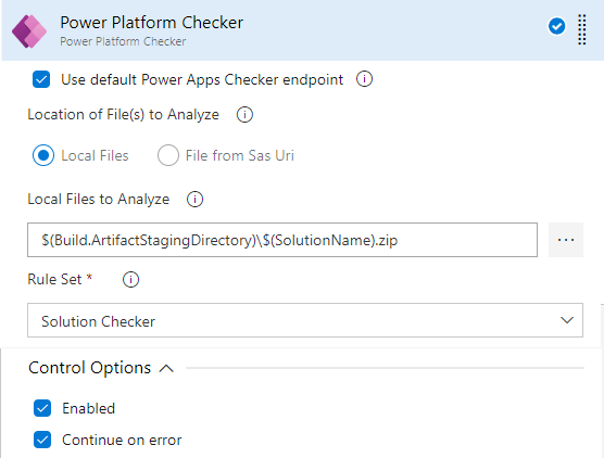 Power Platform Build Tools - Solution Checker