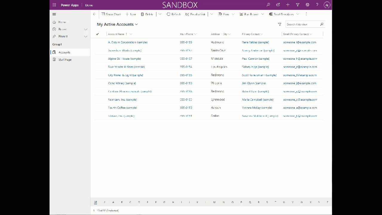 PowerApps Converged Apps - Custom Page in Model Driven App