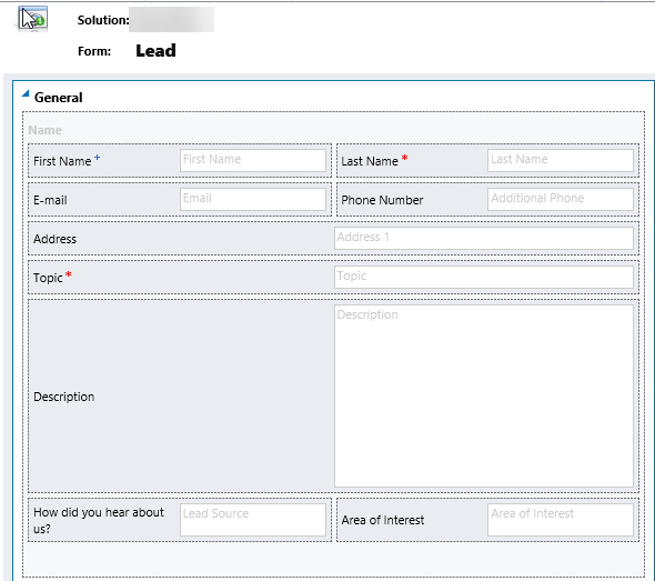 Contact Us Lead Form